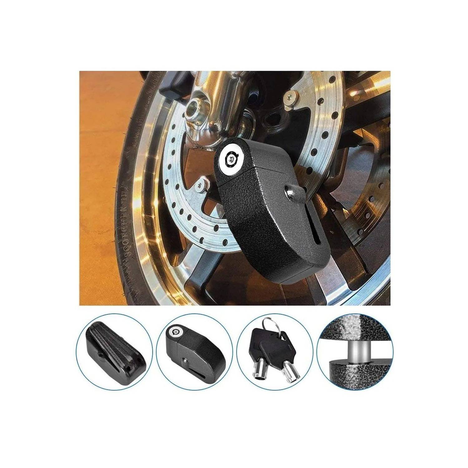 Miniatura 2 de Candado con alarma para freno de disco